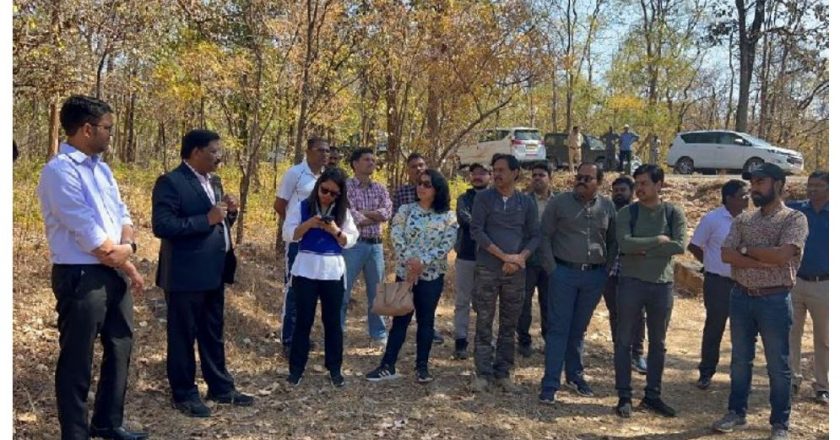 भारतीय वन सेवा के अधिकारियों ने छत्तीसगढ़ के नरवा विकास कार्य को जाना