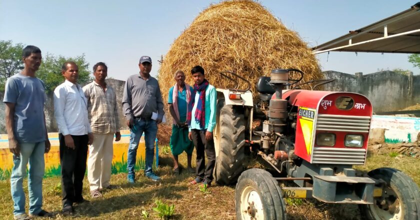 सारंगढ़-बिलाईगढ़ जिले के विभिन्न गौठानों में चल रहा पैरादान महाअभियान