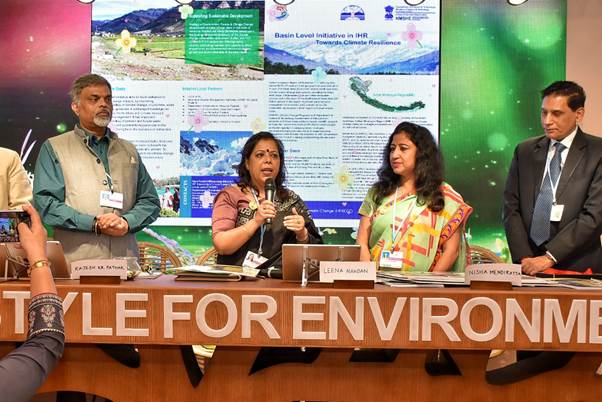 पर्यावरण, वन और जलवायु परिवर्तन मंत्रालय की सचिव ने कॉप-27 में भारतीय मंडप में “टेक्नोलॉजी नीड्स असेसमेंट फॉर सस्टेनेबल लाइफ” विषय पर पैनल चर्चा में भागै लिया