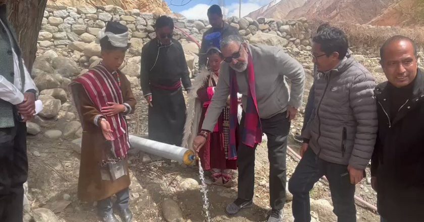 प्रधानमंत्री ने सीमावर्ती गांव हेम्या में नल से पानी पहुंचने की सराहना की