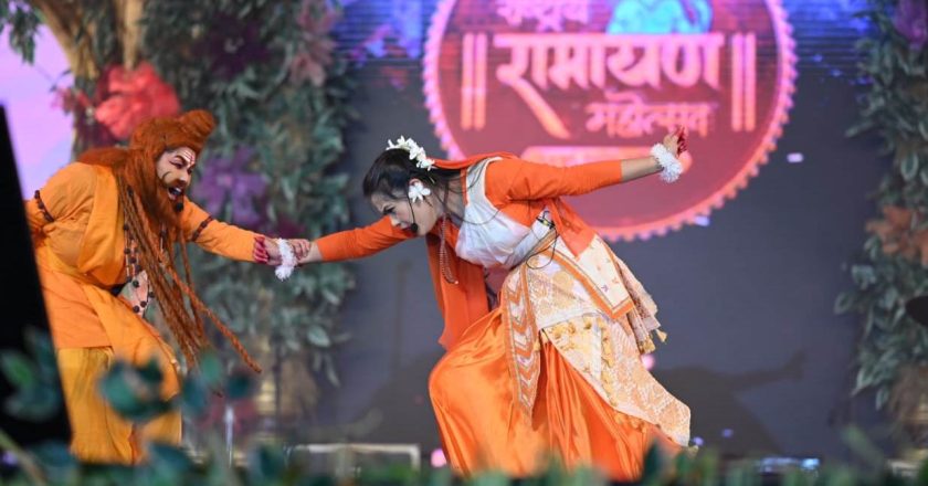 राष्ट्रीय रामायण महोत्सव के दूसरे दिन अरण्यकांड की भावपूर्ण प्रस्तुति से दर्शक हुए भावविभोर