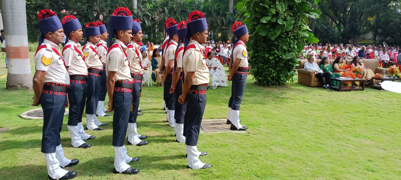 जिंदल स्टील एंड पावर लिमिटेड के मशीनरी डिविजन प्लांट में मनाया गया 77वां स्वतंत्रता दिवस