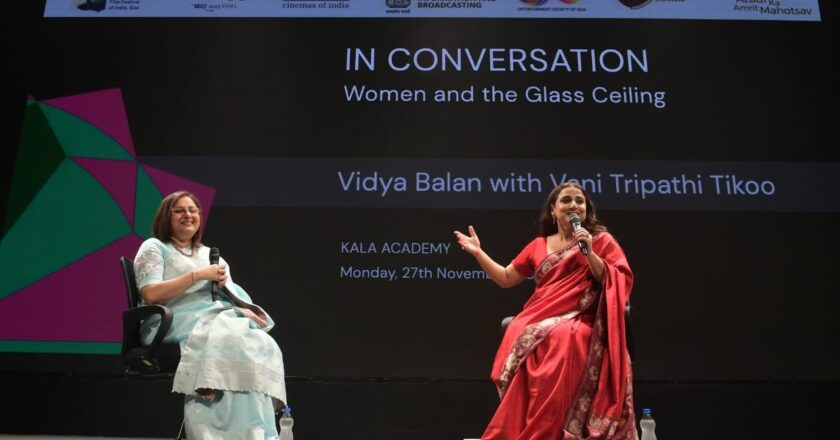 ‘महिलाएं और बाधाएं’ विषय पर अभिनेत्री विद्या बालन के साथ बातचीत सत्र