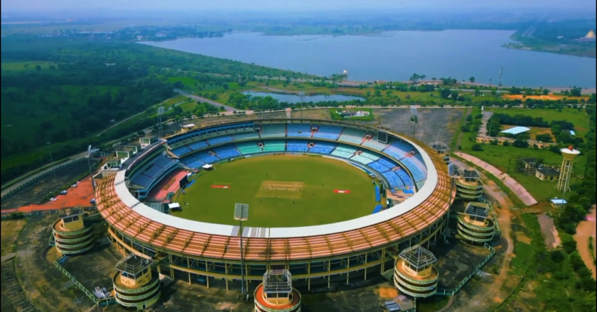 शहीद वीर नारायण सिंह अंतरराष्ट्रीय क्रिकेट स्टेडियम में टी20 मैच भारत और ऑस्ट्रेलिया के बीच खेला जाएगा
