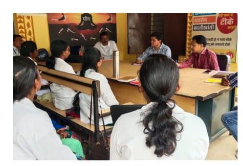 जशपुरनगर : सीएमएचओ ने किया प्राथमिक स्वास्थ्य केंद्र मनोरा का निरीक्षण