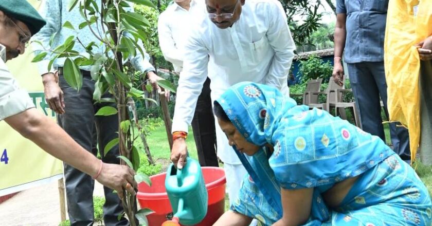 मुख्यमंत्री साय की विशेष पहल, बस्तर अंचल में आस्था के केन्द्रों पर होगी हरियाली