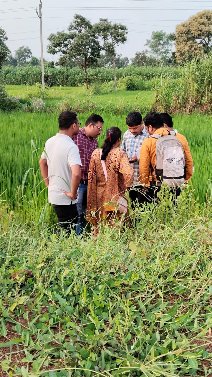 जिले में शुरू हुआ एग्रीस्टैक सॉफ्टवेयर से डिजिटल क्रॉप सर्वे