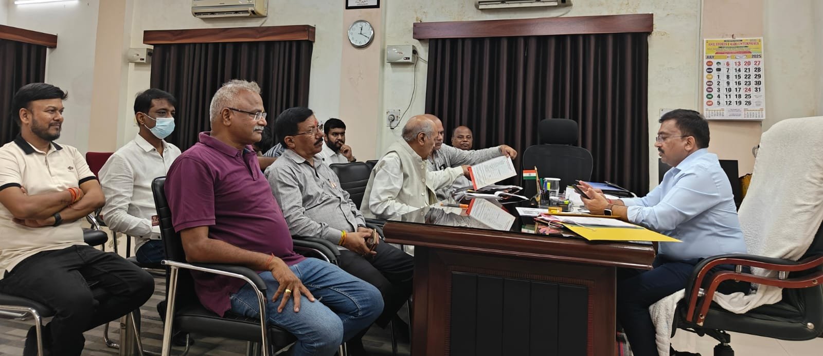 भारतीय रेडक्रास सोसायटी जिला शाखा की प्रबंध समिति की बैठक संपन्न