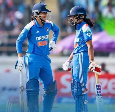 स्मृति मंधाना और प्रतिका रावल ने का एक और रिकॉर्ड, सर्वश्रेष्ठ औसत के साथ 1000 रन बनाने वाली जोड़ी