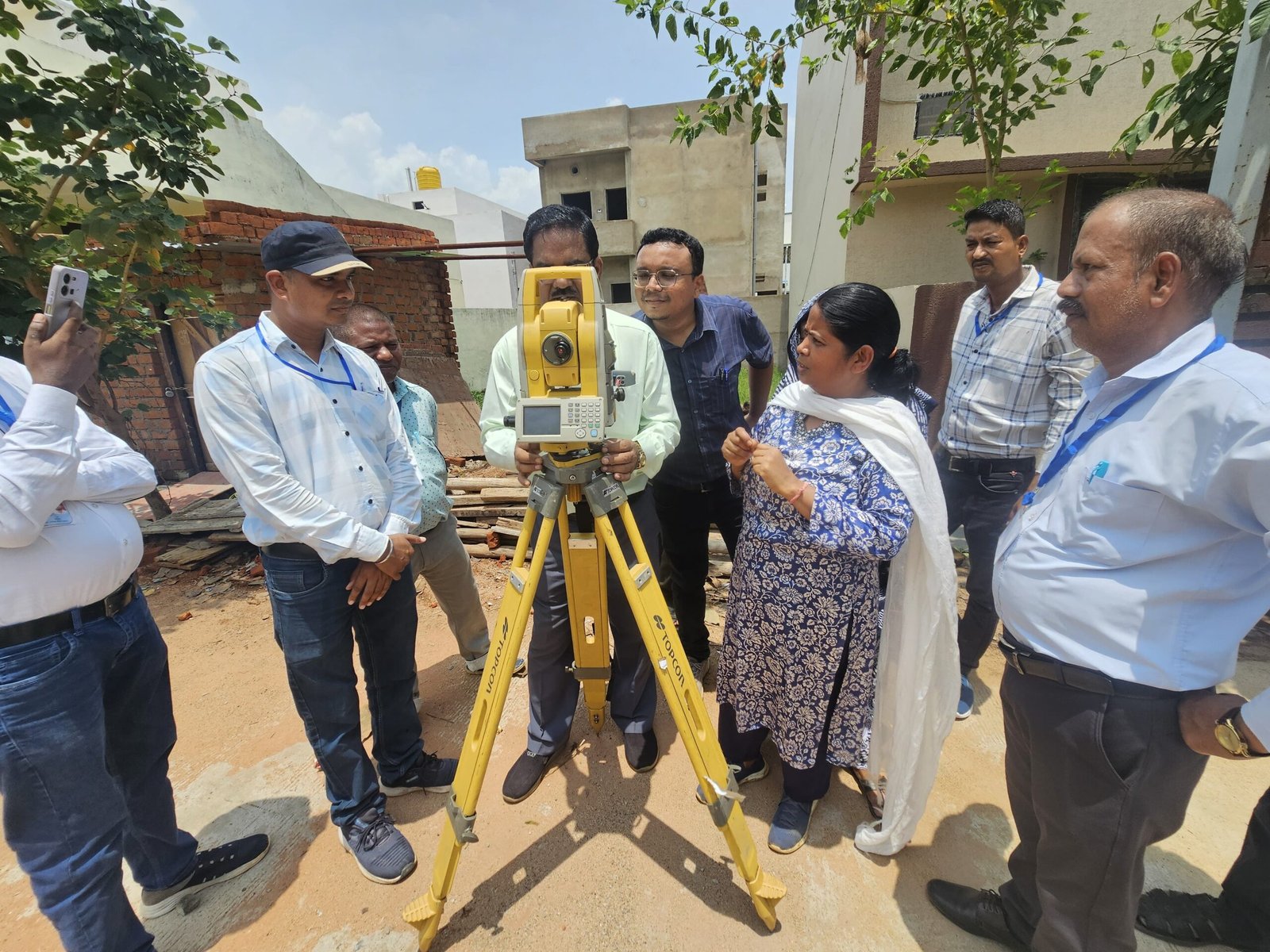 नक्शा प्रोजेक्ट : निगम के आकाशगंगा कालोनी में किया गया प्रायोगिक और व्यवहारिक प्रशिक्षण