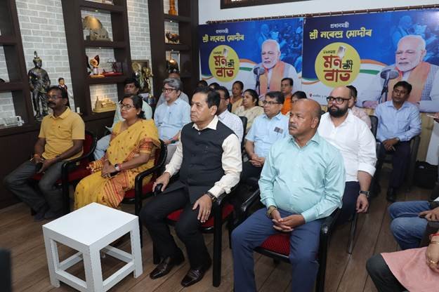 प्रधानमंत्री मोदी की ‘मन की बात’ सीखने, प्रेरणा और पर्यावरण से जुड़ी चेतना का प्रतीक है: सर्बानंद सोनोवाल