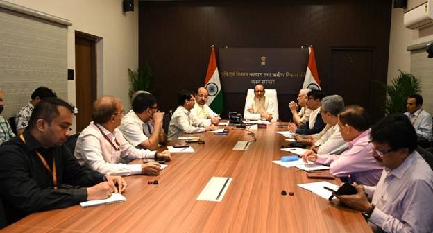 केंद्रीय कृषि मंत्री शिवराज सिंह की अध्यक्षता में कार्यक्रम की तैयारियों को लेकर उच्चस्तरीय बैठक हुई