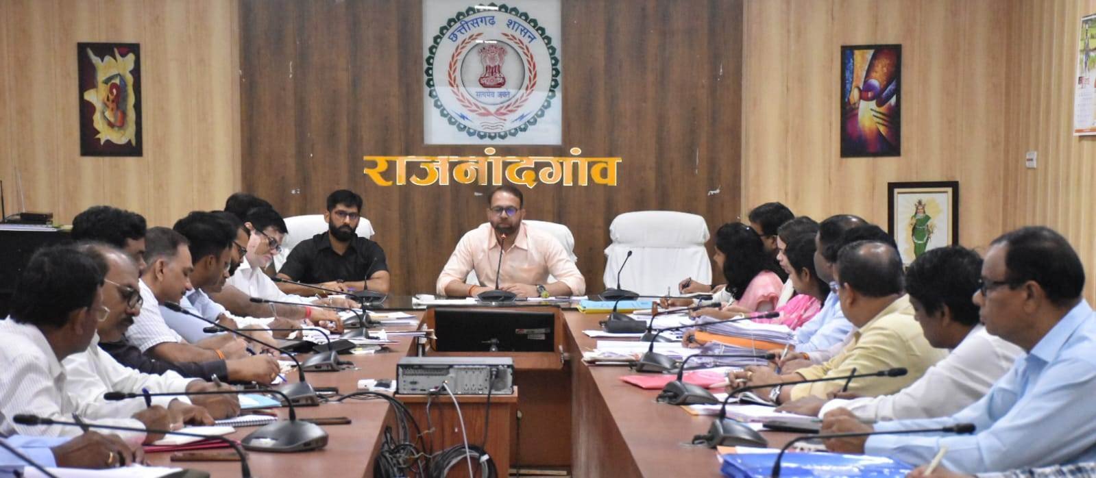 कलेक्टर ने स्वतंत्रता दिवस की तैयारी के संबंध में बैठक ली