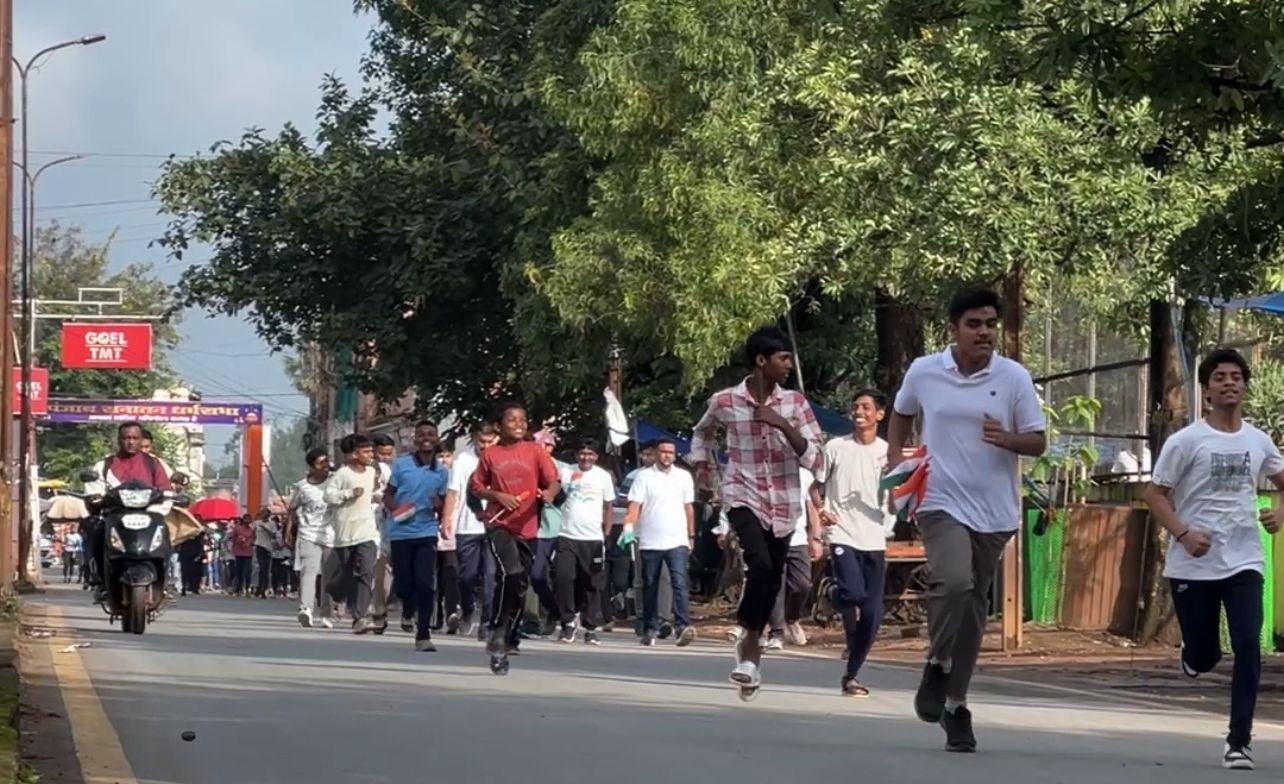 आजादी पर्व के पहले स्वतंत्रता-तिरंगा दौड़ का हुआ आयोजन