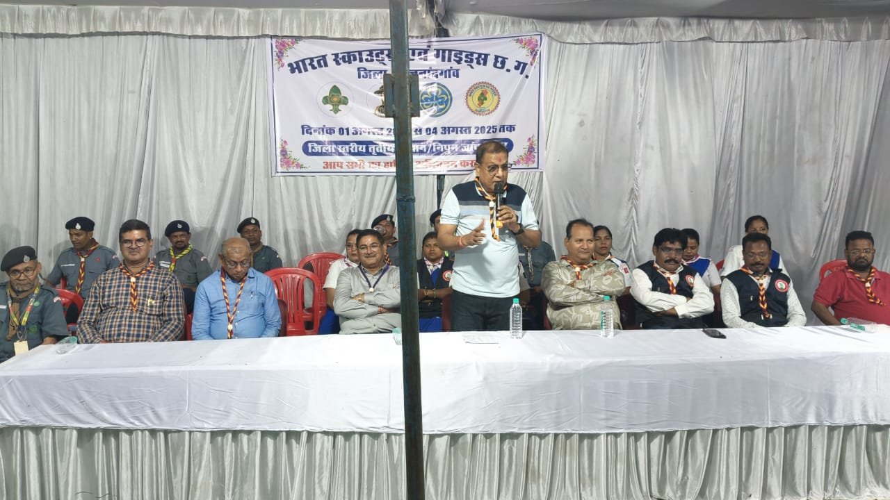 स्काउट्स एवं गाइड्स जिला स्तरीय तृतीय सोपान व निपुण जांच शिविर संपन्न