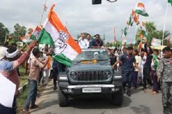 राहुल- तेजस्वी के ड्राइवर पर केस दर्ज, ‘वोटर अधिकार यात्रा’ में पुलिसकर्मी के पैर पर चढ़ाई थी थार