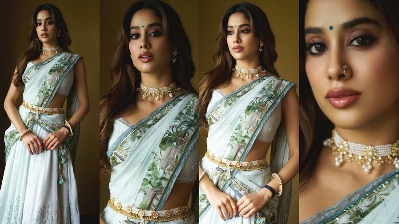 कस्टम-मेड लहंगे में जाह्नवी कपूर का ग्लैमरस अंदाज, खूबसूरती देख टिक गईं सबकी निगाहें