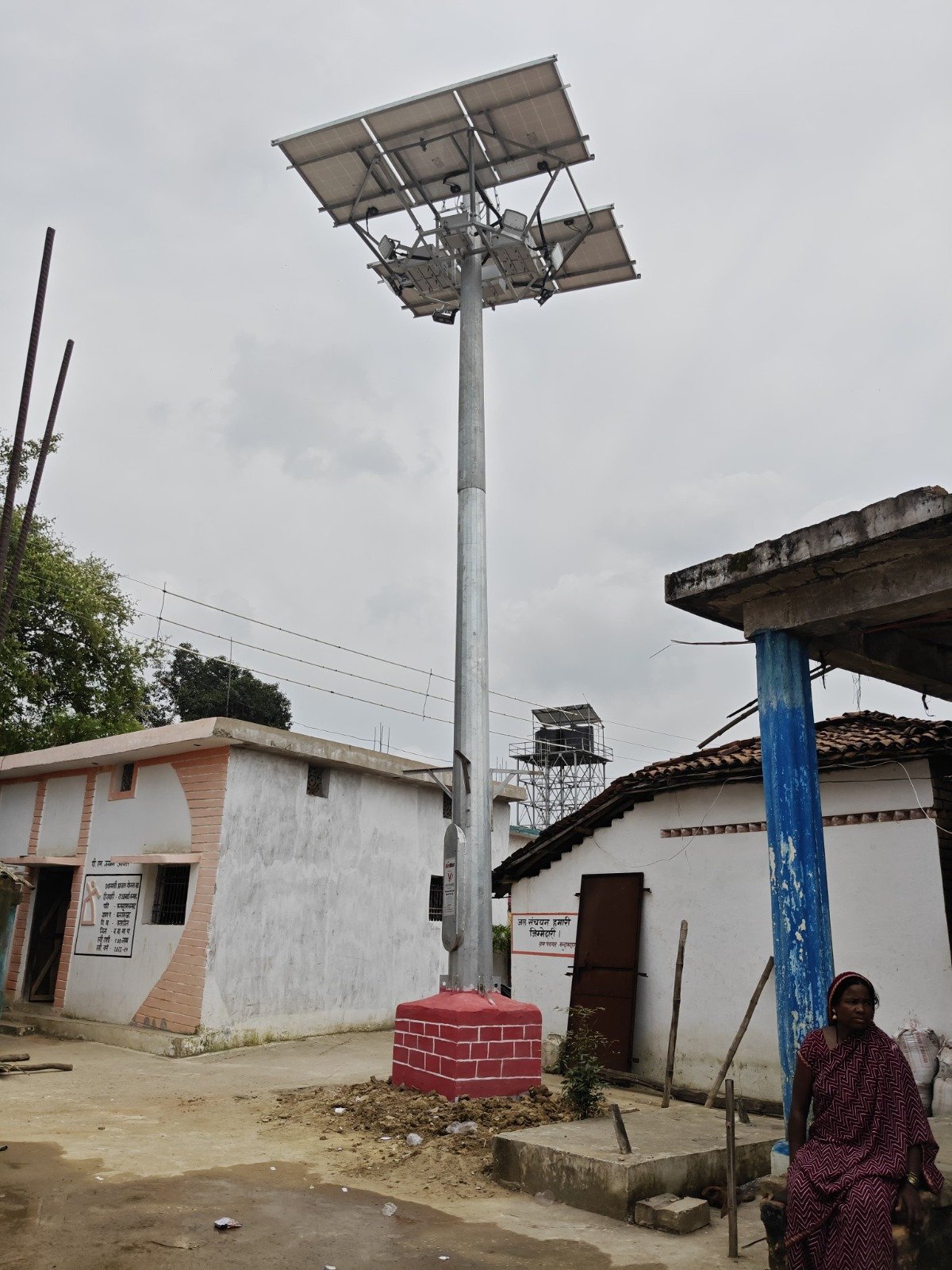 मुख्यमंत्री विष्णुदेव साय की घोषणा हुई साकार, हाई मास्ट लाइट से रोशन हुआ बल्दाकछार