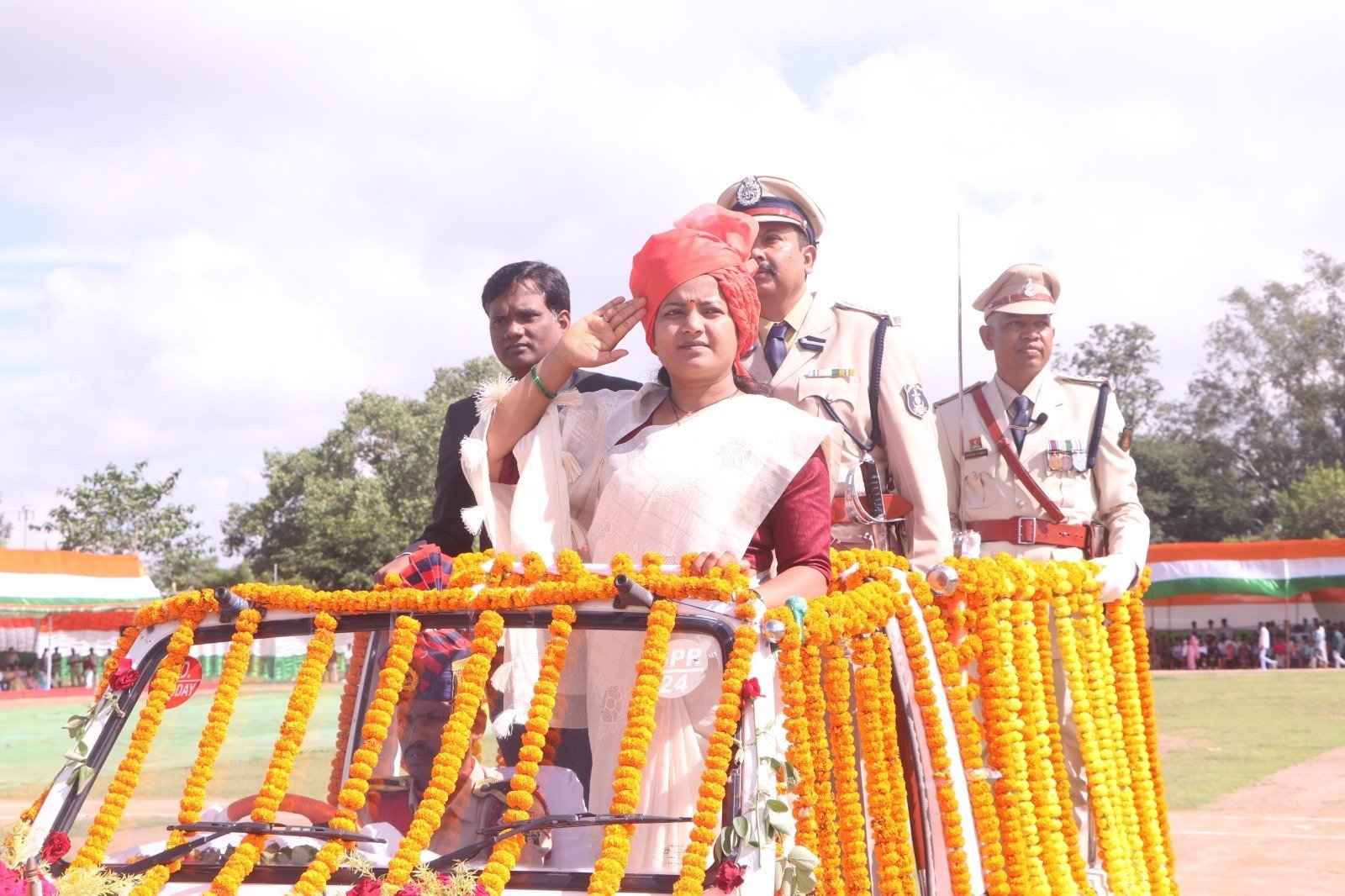 सुरजपुर जिले में गरिमामय और हर्षाेल्लास के साथ मनाया गया 79 वां स्वतंत्रता दिवस समारोह