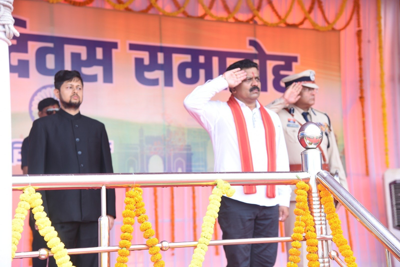 दुर्ग जिले में 79वां स्वतंत्रता दिवस हर्षाेल्लास व गरिमा के साथ मनाया गया