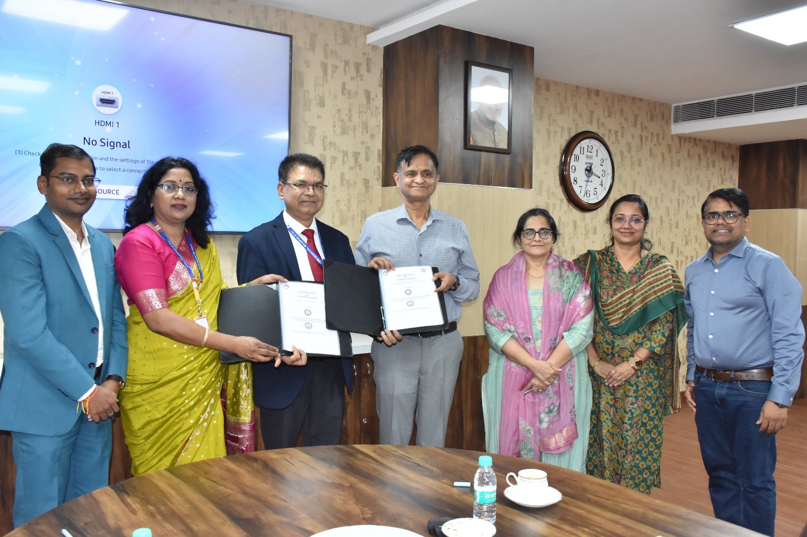 एम्स रायपुर और बिलासपुर सुपर स्पेशियलिटी अस्पताल के बीच एमओयू, मरीजों को मिलेगा उच्चस्तरीय स्वास्थ्य लाभ