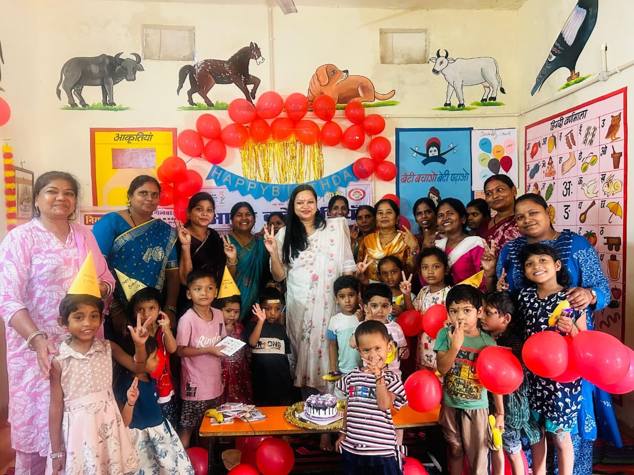 जन्मदिन बना यादगार – जब खुशियां बच्चों के साथ बांटी गई