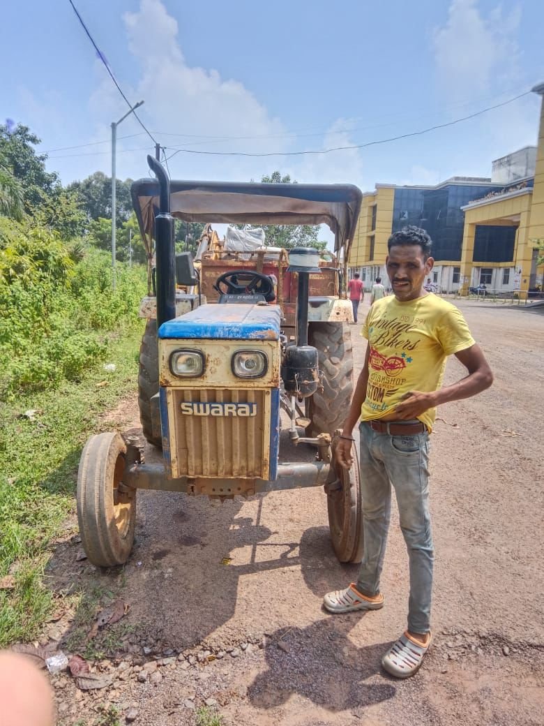 अवैध रेत परिवहन पर लगातार कार्रवाई, 5 वाहन हाइवा/ट्रैक्टर जप्त