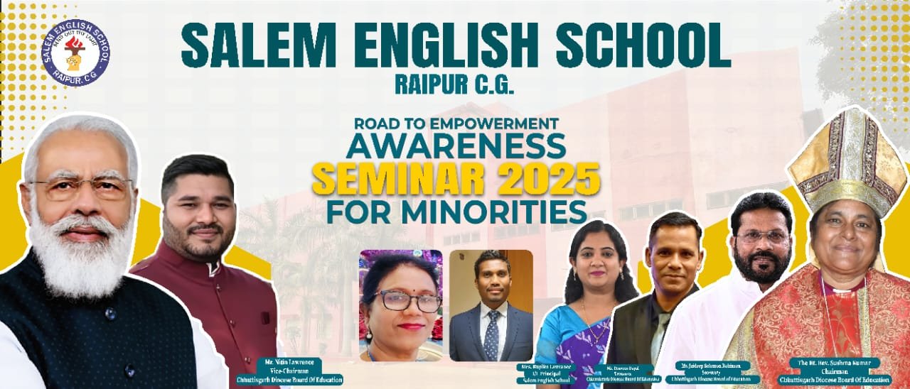 सशक्तिकरण की ओर: जागरूकता संगोष्ठी” का सेलम इंग्लिश स्कूल, रायपुर में भव्य एवं सफल आयोजन