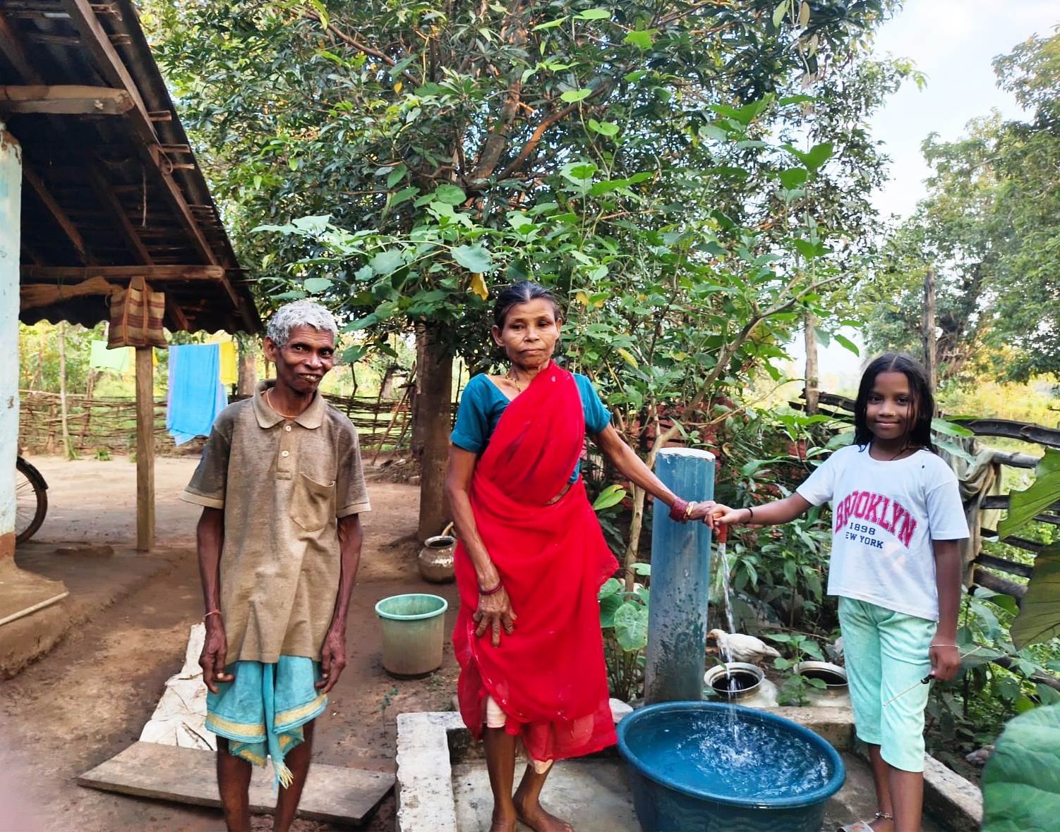 पहले सुबह का अधिकांश समय पानी के इंतजाम में ही निकल जाता था, पर अब घर पहुंच रहा पानी