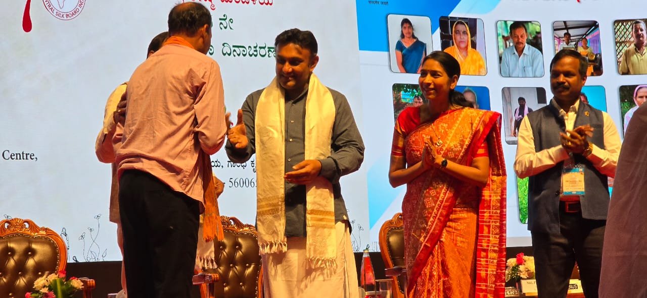 छत्तीसगढ़ को मिला ‘बेस्ट सेरीकल्चर स्टेट‘ का राष्ट्रीय पुरस्कार