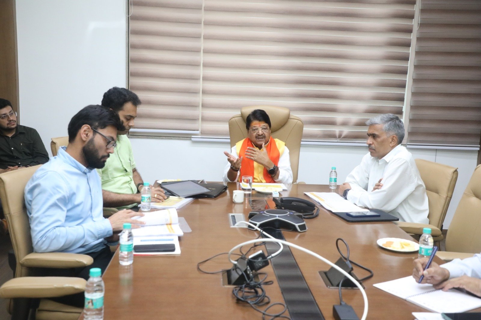 सिंहस्थ के निर्माण कार्यों का वरिष्ठ अधिकारी लगातार करें निरीक्षण: नगरीय प्रशासन मंत्री विजयवर्गीय