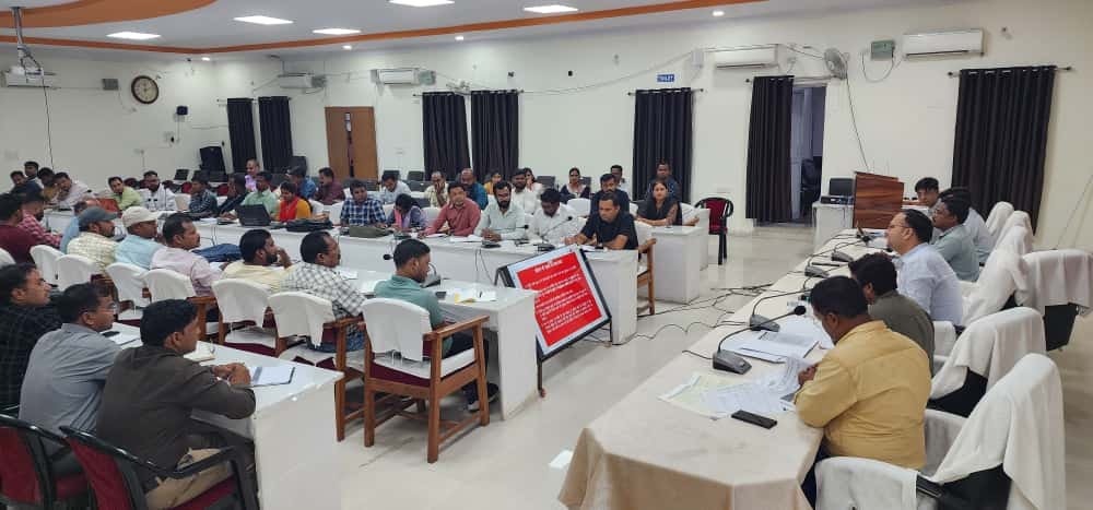 मनरेगा कार्यों की कार्ययोजना बनाने हेतु युक्तधारा पोर्टल पर दिया गया प्रशिक्षण