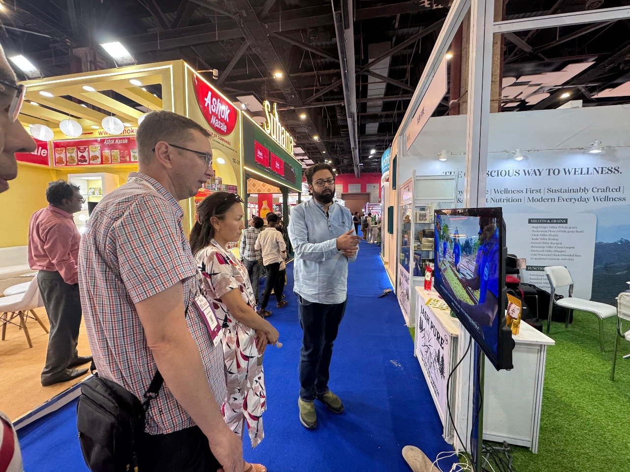 वर्ल्ड फूड इंडिया 2025 में जशप्योर उत्पाद महुआ और मिलेट्स को मिली अंतरराष्ट्रीय पहचान
