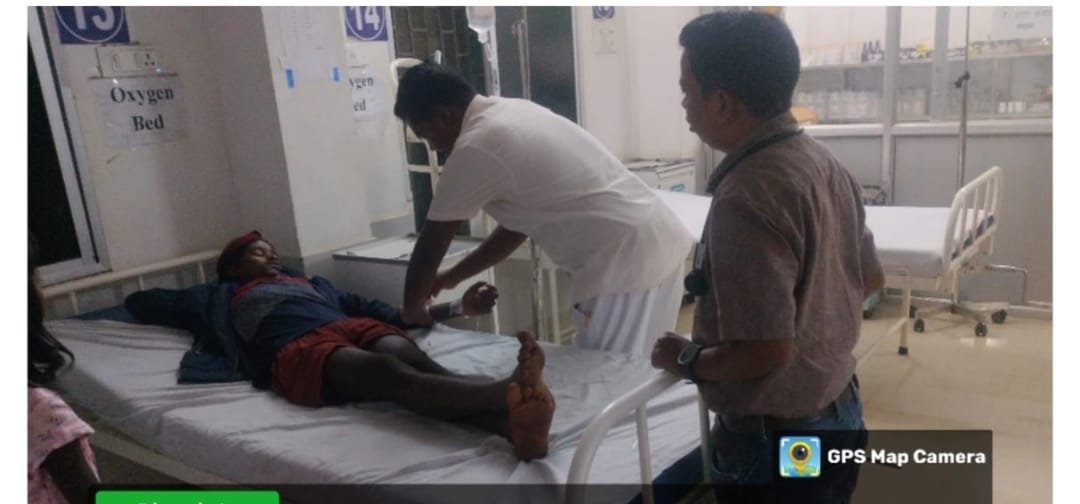 आकाशीय बिजली से घायल पहाड़ी कोरवाओं को मिला तत्काल उपचार, अब स्थिति पूरी तरह सामान्य