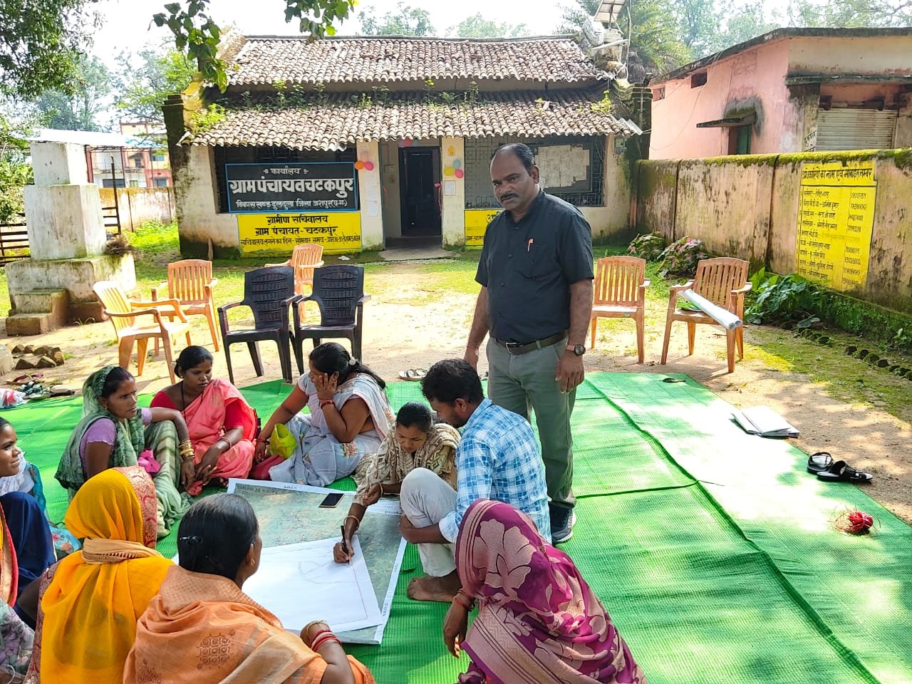 अपने गांवों के समग्र विकास के लिए योजना बनाने लोगों में दिख रहा वृहद उत्साह