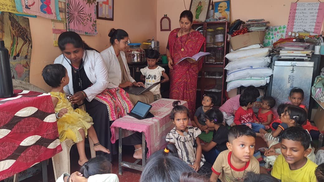 प्रोजेक्ट धड़कन” के अंतर्गत आंगनबाड़ी एवं स्कूलों में हृदय जांच जारी, 144 बच्चों का हुआ परीक्षण