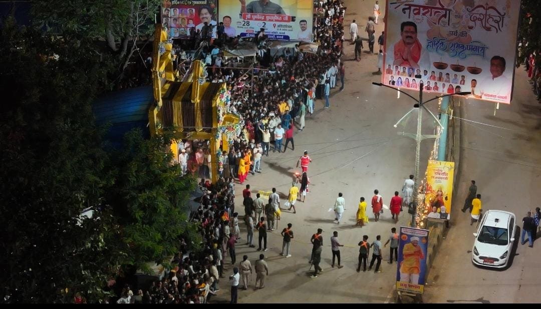 कबीरधाम पुलिस की मुस्तैदी से खप्पर यात्रा शांतिपूर्ण सम्पन्न