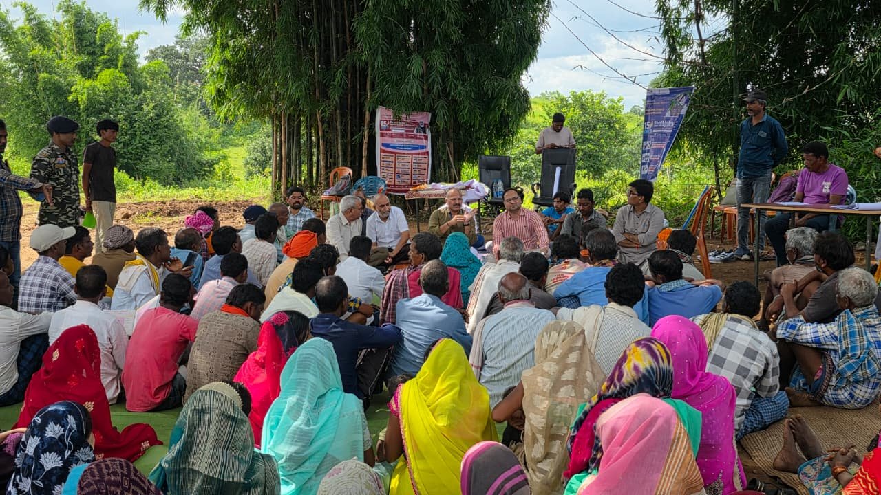 मलगवां खुर्द एवं रामनगर में हुआ संयुक्त ग्राम सभा का आयोजन