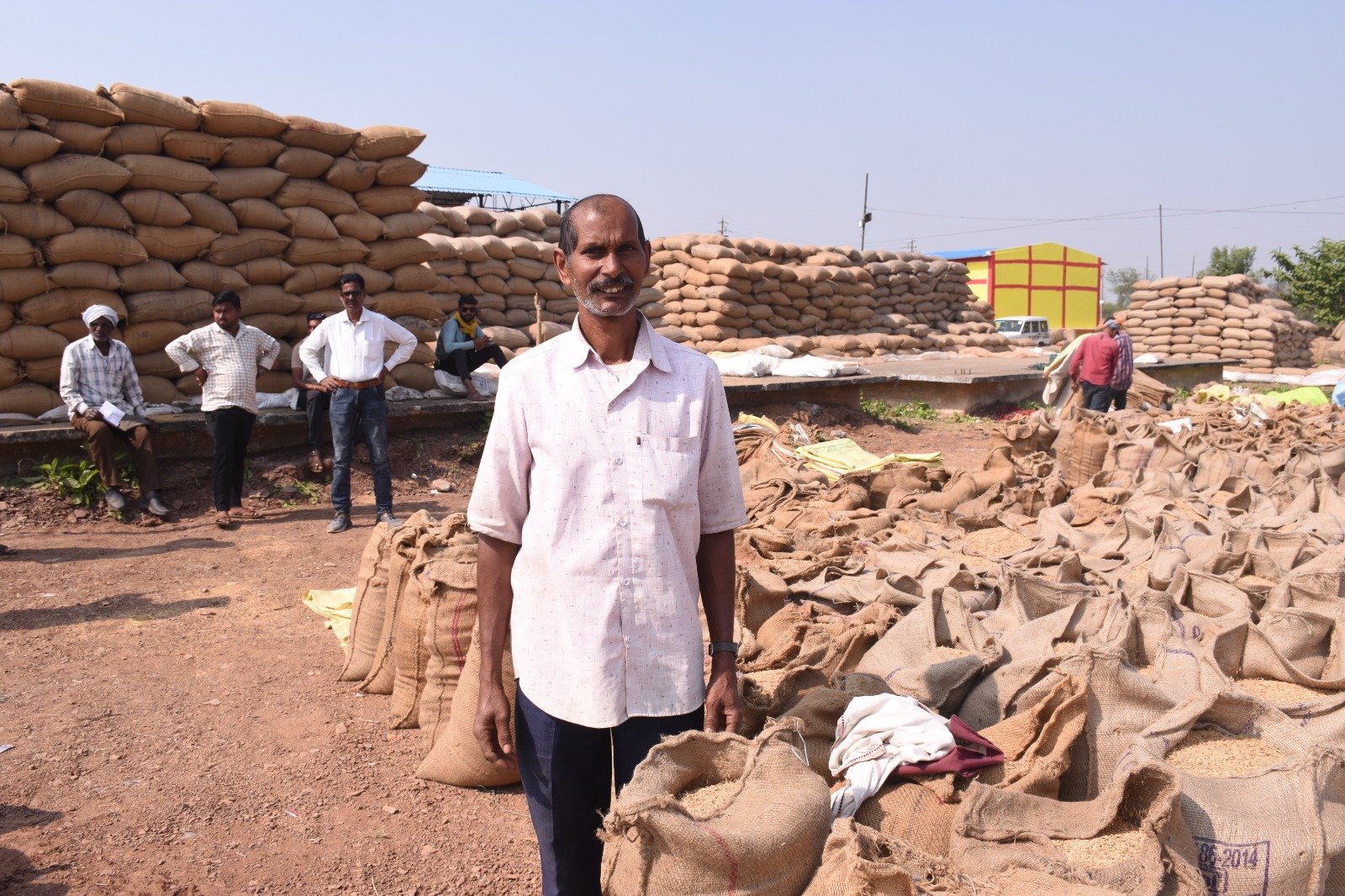 खरीफ विपणन वर्ष 2025-26 किसान सेवक दास ने धान खरीदी केन्द्र रामपुर में बेचा 50 क्विंटल धान