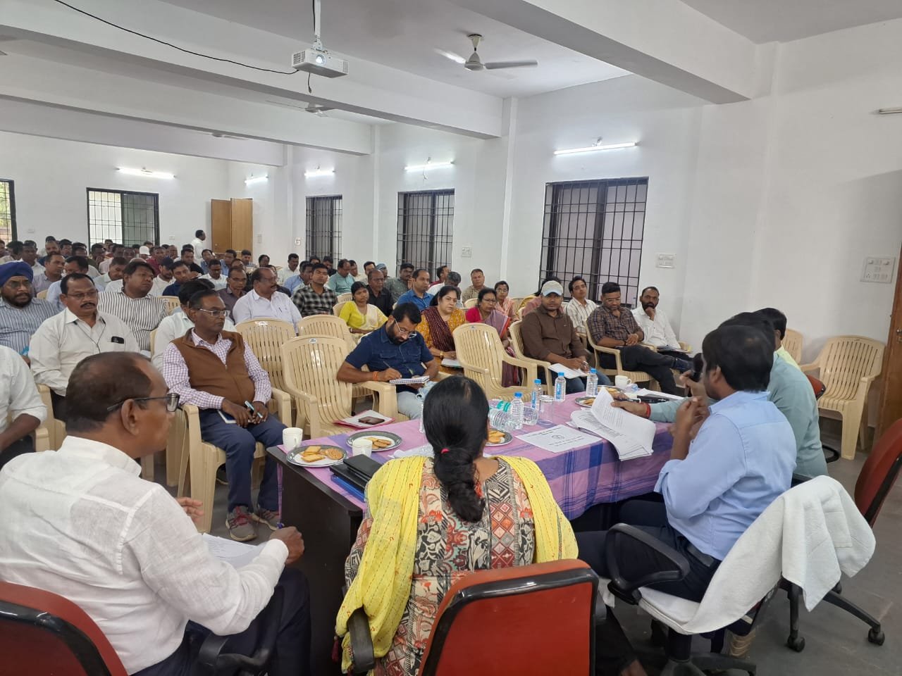 धान खरीदी व्यवस्था को लेकर नोडल अधिकारियों को दिया गया प्रशिक्षण