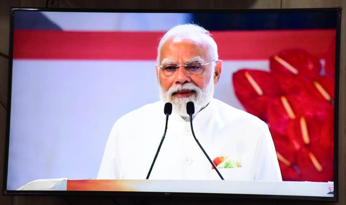 वंदे मातरम् की 150वीं वर्षगांठ का उत्सव कोटि-कोटि देशवासियों को नई ऊर्जा और नई प्रेरणा से भर देगा : प्रधानमंत्री नरेन्द्र मोदी