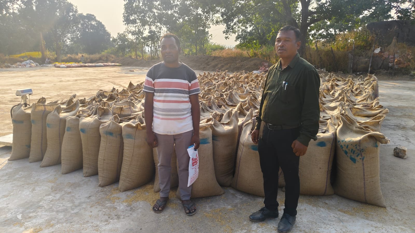 धान खरीदी केंद्र में किसानों के लिए है अच्छी व्यस्था — अनिल कुमार भगत