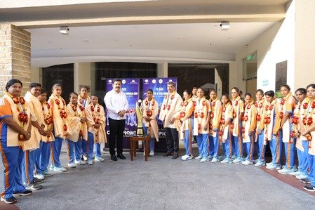 ऐतिहासिक जीत’, विश्व चैंपियन ब्लाइंड महिला टी20 क्रिकेट टीम को कर्नाटक भाजपा ने किया सम्मानित