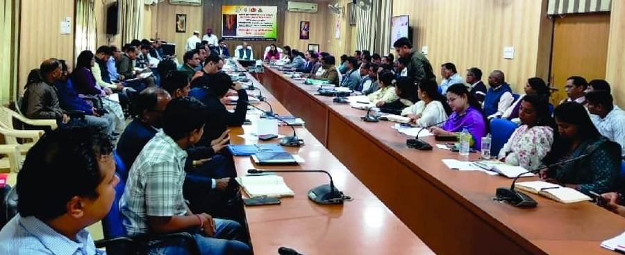 कलेक्टर ने राष्ट्रीय फाईलेरिया उन्मूलन कार्यक्रम अंतर्गत सामूहिक दवा सेवन कार्यक्रम के क्रियान्वयन के संबंध में ली बैठक