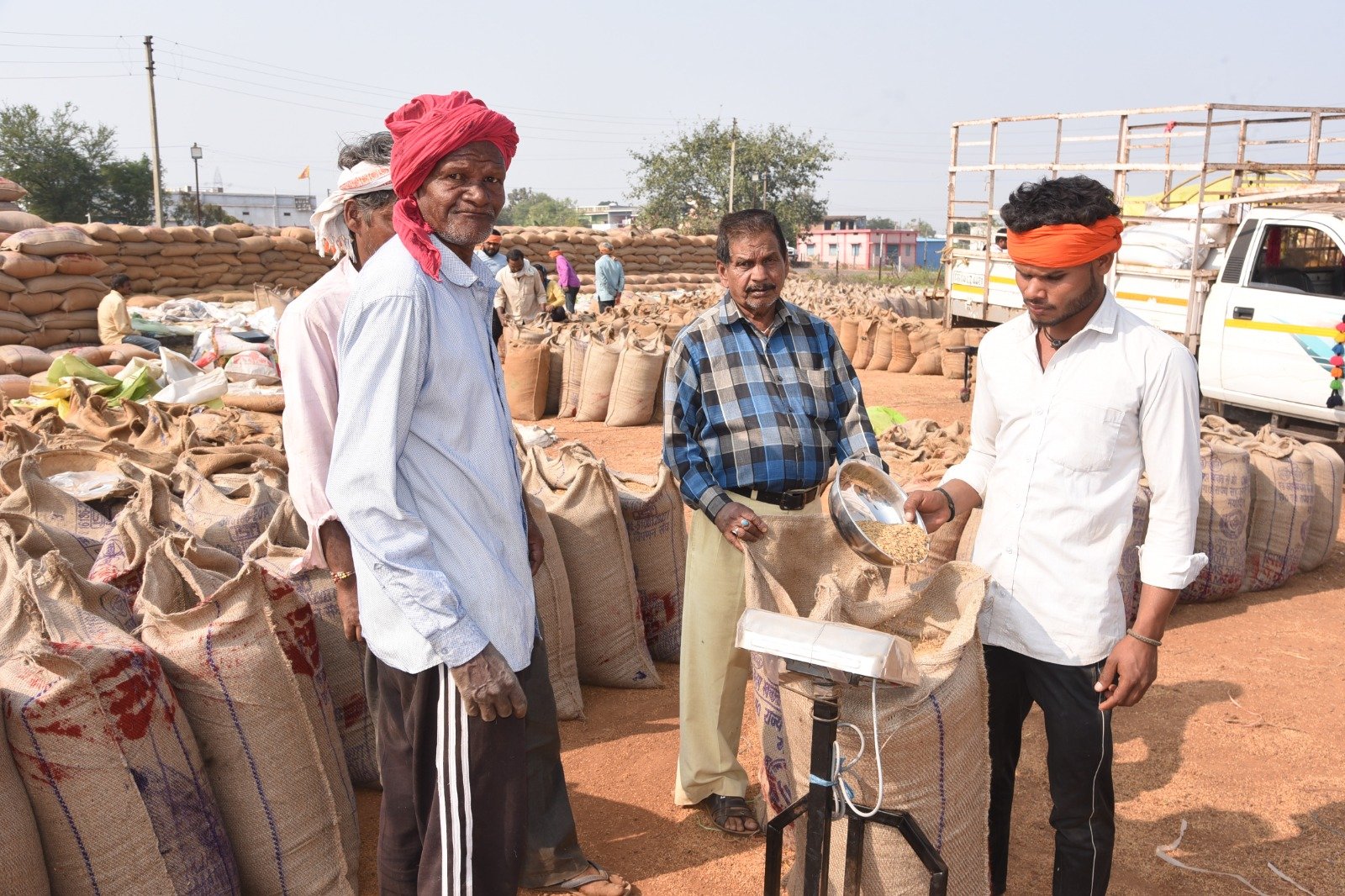 19,700 किसानों से खरीदी गई 1,03,924.12 मे. टन धान