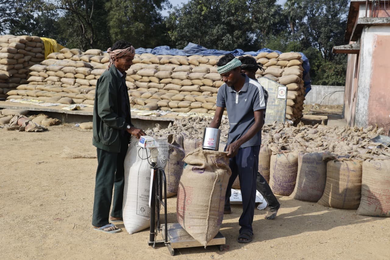 रायगढ़ जिले में धान खरीदी कार्य प्रगति पर, 5.24 लाख क्विंटल से अधिक धान की हो चुकी खरीदी