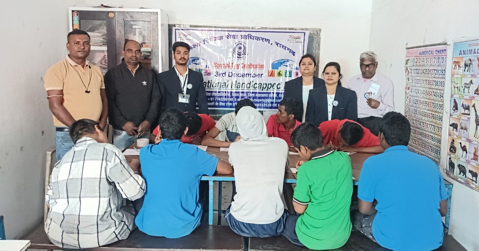 अन्तर्राष्ट्रीय निःशक्तजन दिवस के अवसर पर नई उम्मीद रायगढ़ में विधिक जागरूकता कार्यक्रम आयोजित