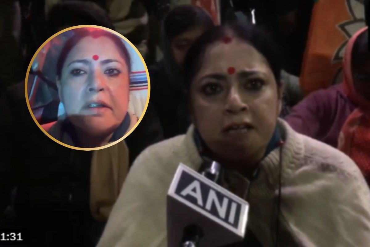 बंगाल में भाजपा विधायक अग्निमित्रा पॉल के काफिले पर हमला