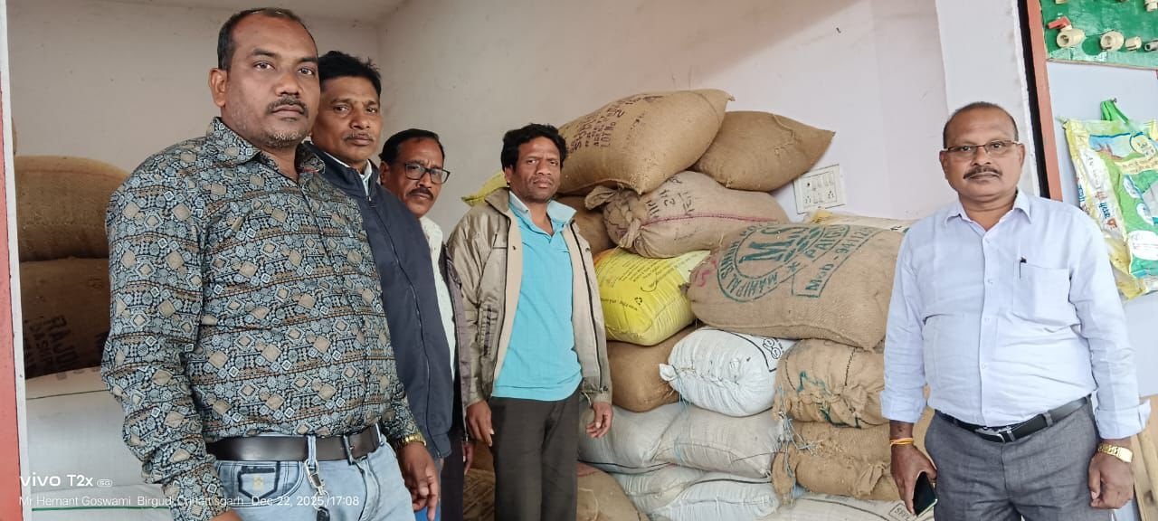 अवैध धान पर जिला प्रशासन की सख्त कार्रवाई