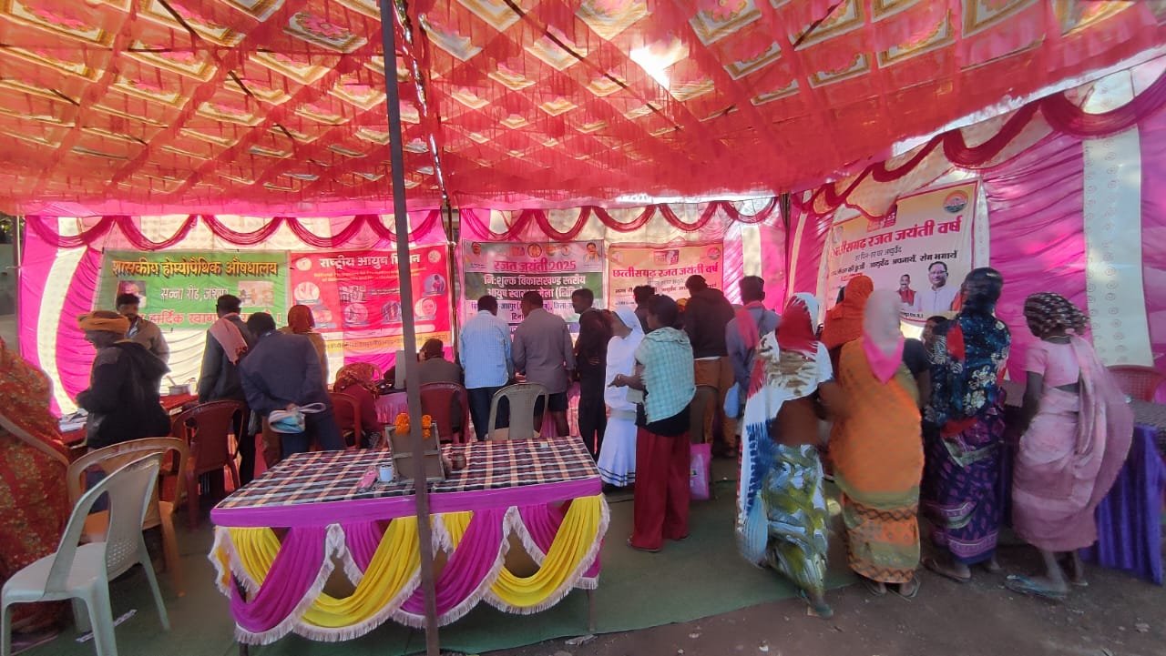 जिले के सभी विकासखण्डों में आयुष स्वास्थ्य मेला का किया गया आयोजन’